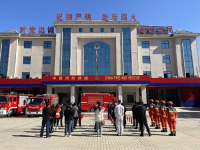 县消防救援大队：集中销毁50余件假冒伪劣消防产品