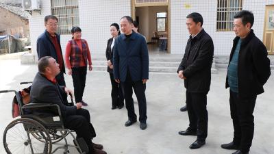 鲁斌来房调研残疾人工作