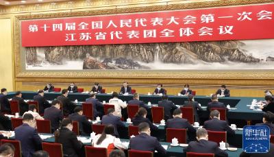 两会特稿丨“勇挑大梁、走在前列”——习近平总书记参加江苏代表团审议侧记