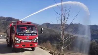 门古寺镇：消防车变“灌溉车”   抗旱保茶促丰收