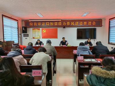 县审计局三举措强化能力作风建设