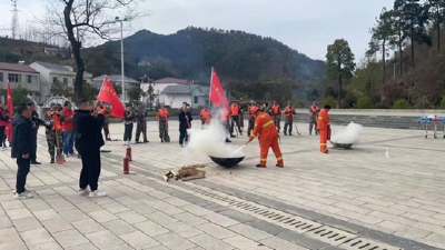 五台乡：以“练”筑防 开展综合应急演练