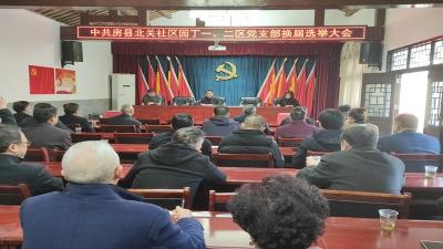 县一中扎实开展包联小区党支部换届选举工作