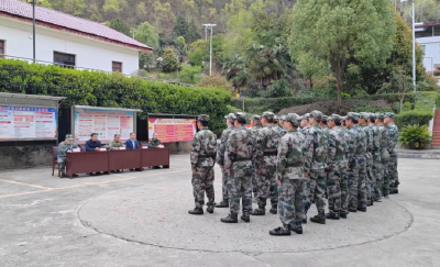 尹吉甫镇：民兵点验再现十足“兵味儿”