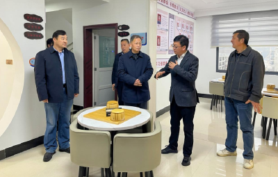 武汉文理学院来白鹤镇调研交流乡村振兴帮扶工作