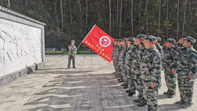 红塔镇：组织退役军人老兵志愿服务队开展清明祭扫活动