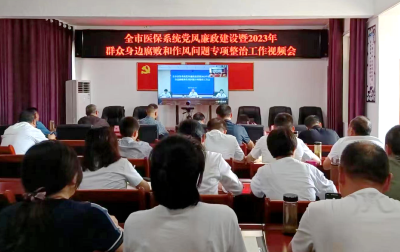县医疗保障局：提质赋能 助推“清廉医保”建设