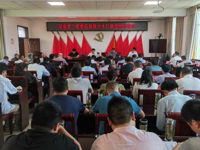 县委第二巡察组向大木厂镇党委反馈巡察情况 