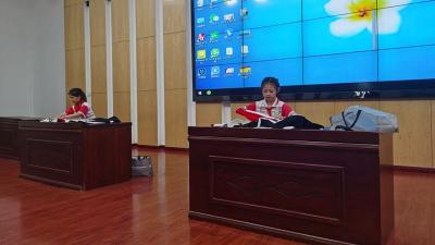 房县东城小学开展劳动技能大赛