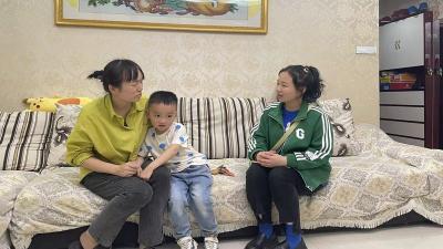   城关镇第二幼儿园：安全教育入户 暖心关爱到家