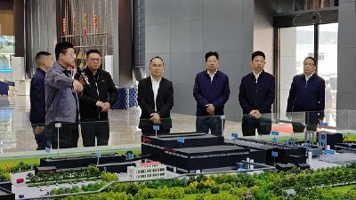 省经信厅领导来房调研工业经济运行和安全生产工作