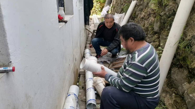 九道乡：修通下水管道 解决群众“堵心事”