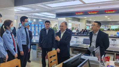 省税务局来房调研平安建设工作