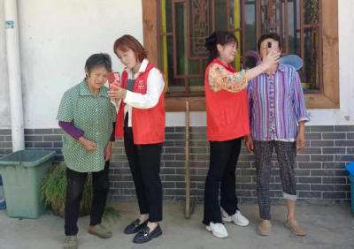 窑淮镇：志愿者服务上门  助力“老有所依”