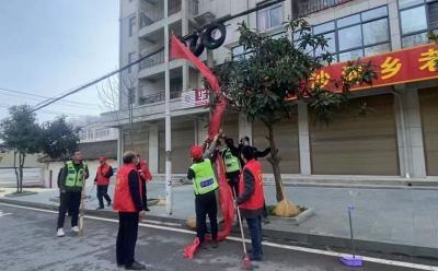 沙河乡：志愿服务强“四子” 文明创建在行动