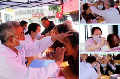 【能力作风建设在行动】房县人民医院开展 “关注普遍的眼健康”义诊活动