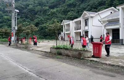 五台乡开展“绿色低碳 文明健康”志愿服务活动