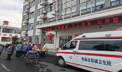红塔镇卫生院：开展庆“七一”公益活动