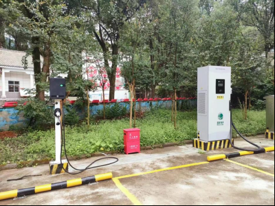 野人谷镇：小小充电桩  绿色发展大能量