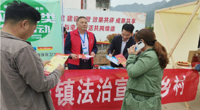 窑淮法律服务志愿队：送法进社区 助创文明城