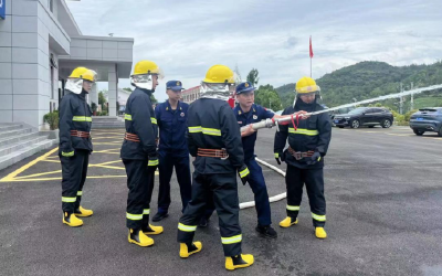 回龙乡：消防演练进乡村 防患未然保平安