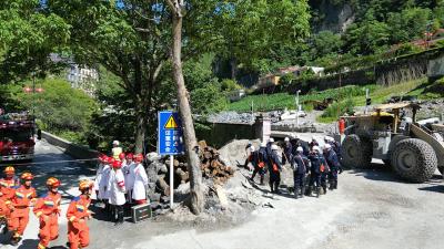房县开展防洪防汛 矿山应急综合演练