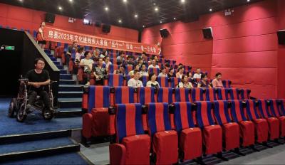 县残联组织开展残疾人文化进家庭“五个一”活动