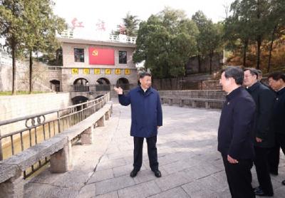 跟着总书记看中国｜弘扬红旗渠精神 跑好乡村振兴“接力赛”