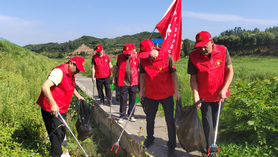 房县退役军人事务局：老兵巡河护水 助推生态文明