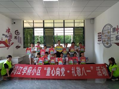 房县城关镇：童心向党礼敬八一