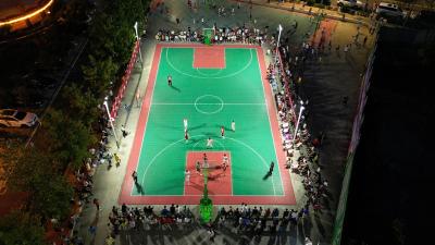 房县首届“村BA”火热开赛