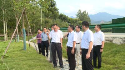 水利部来我县调研生态清洁小流域建设工作