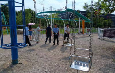 【优化营商】军店派出所：景区安全检查 守护儿童暑期安全 持续优化营商环境