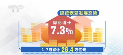 各地多措并举推动消费 1—7月社会消费品零售总额同比增长7.3%