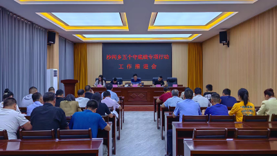 沙河乡：召开五个守底线专项行动工作推进会