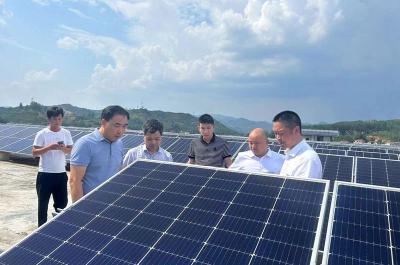 天门市发改委调研房县新能源开发建设管理工作
