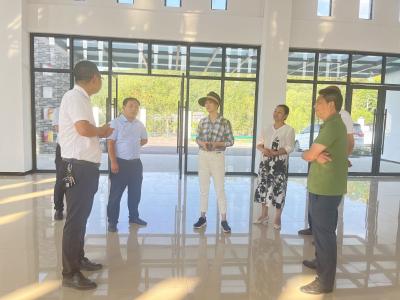 钟祥市考察组来房考察学习养老服务体系及幸福食堂建设工作