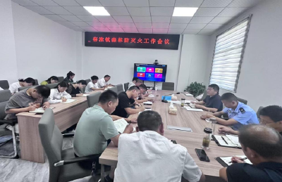 窑淮镇积极应对秋季高温森林防火工作