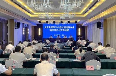 全市乡村振兴示范村创建暨农业农村重点工作推进会在房县召开