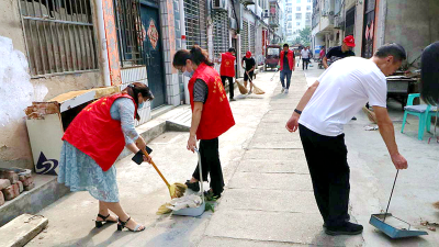 县医疗保障局多举措做好包联背街小巷创文工作