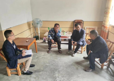 县人社局：到姚坪乡庆口村开展“下察解暖”实践活动