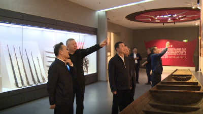 省委党史研究室来房调研红色革命遗址