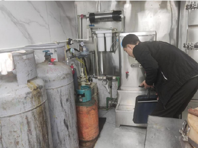 安全用“气”，防范未“燃” 房县商务服务中心开展燃气安全排查活动