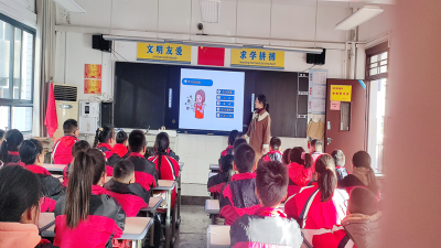 实验小学：科学预防甲流 健康你我同行
