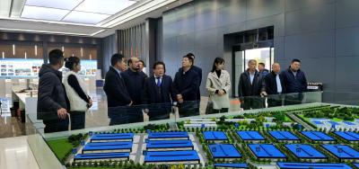 市建筑业协会来我县调研