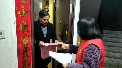 县民政局：夜间巡逻我在岗 文明创建我有责