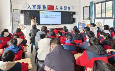 大木厂镇大木小学：开展联体学校语文教学比武活动