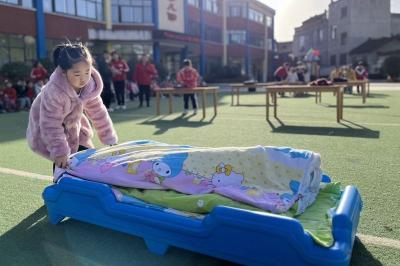 军店镇中心幼儿园：开展幼儿生活自理能力大赛