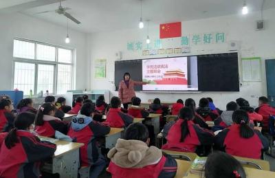 门古寺镇河兴小学：开展“争当宪法小卫士”系列宣传教育活动