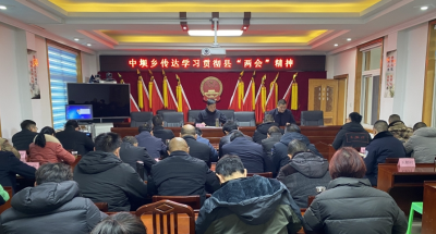 中坝乡：传达学习贯彻县两会精神